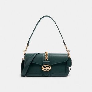 Coach Chain Flap Georgie Crossbody Bag